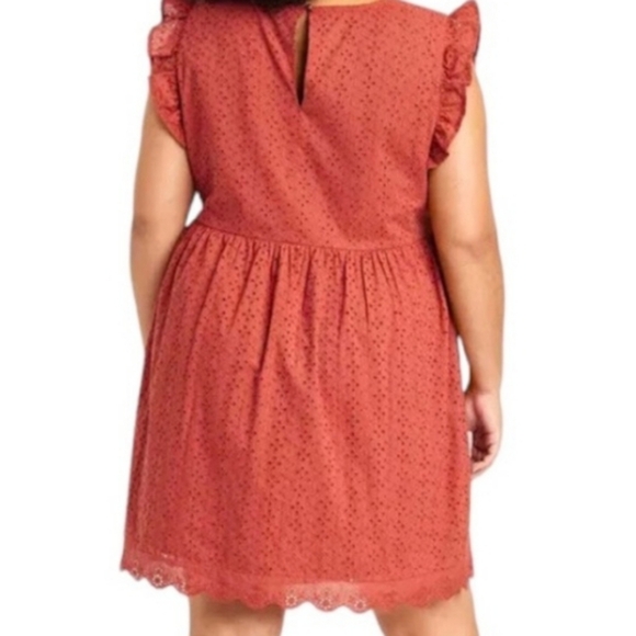 New Knox Rose Boho, Desert Red,sleeveless SummerDress NWT  Size M - Picture 3 of 14